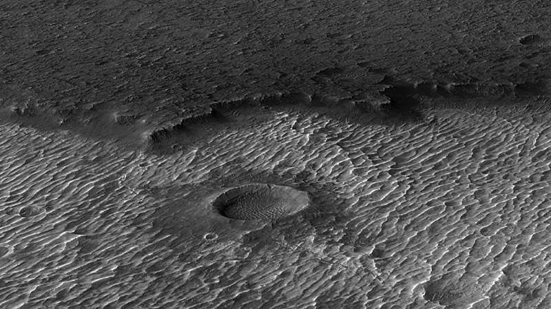 Frozen in time: Rock fossils hint at the red planet's ancient climate