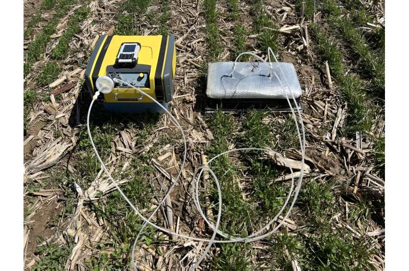 Injecting manure into growing cover crops can cut pollution, support corn crops