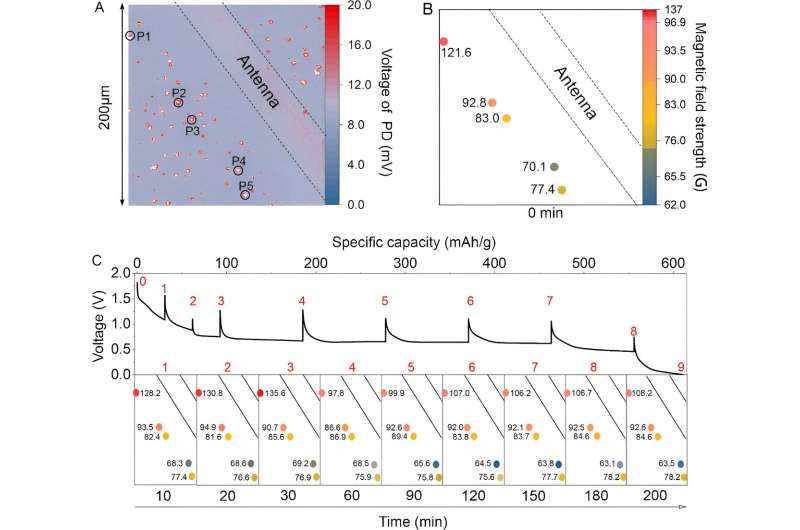 Operando Quantum Sensing Captures Nanoscale Electrochemical Evolution in Battery