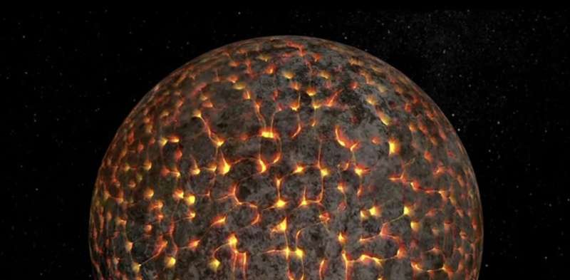 The moon was once covered by an ocean of molten rock, data from india's space mission suggests