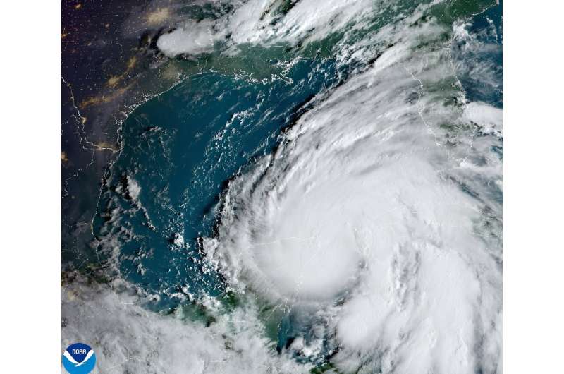 This image from the National Oceanic and Atmospheric Administration shows Tropical Storm Helene on September 25, 2024, as it move away from Mexico and bears down on the US state of Florida, where it is forecast to hit as a powerful hurricane. This image from the National Oceanic and Atmospheric Administration shows Tropical Storm Helene on September 25, 2024, as it move away from Mexico and bears down on the US state of Florida, where it is forecast to hit as a powerful hurricane
